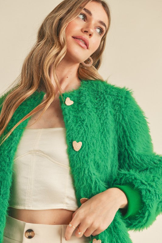 Faux Shearling Jacket