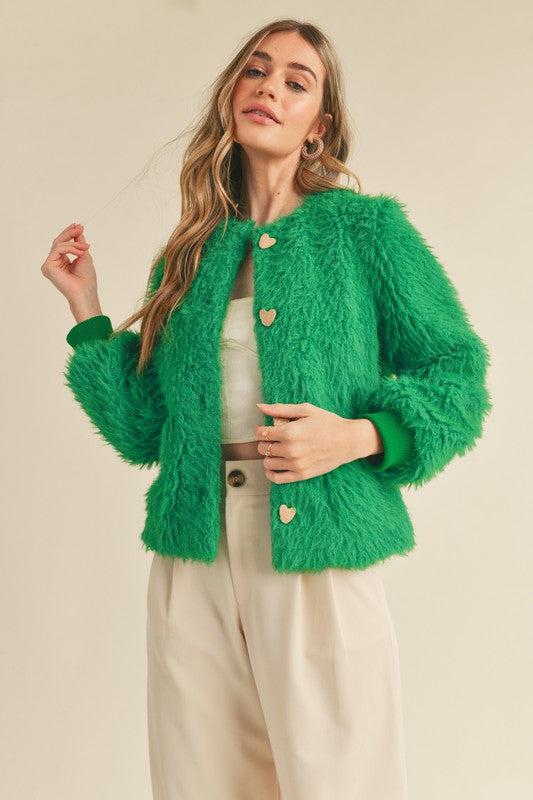 Faux Shearling Jacket