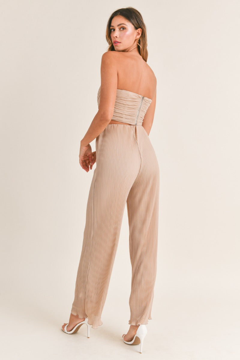 Pleated Pants Set